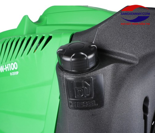 Máy rửa xe hơi nước nóng IPC PW-H100 D2515P T (3 bánh)